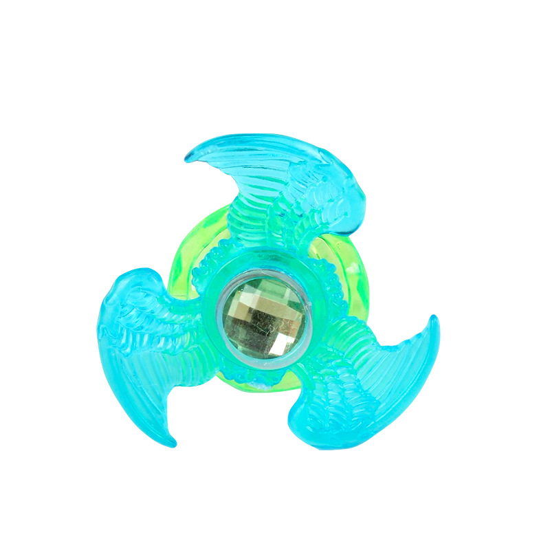 Children&#039;s Luminous Toys Gyro Ring Flash Spinning Gyro Finger Lights Stall Night Market Gift Toy Ring