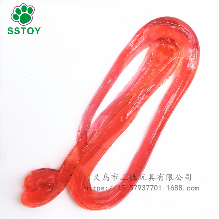 Children's non-toxic crystal color mud fruit crystal clay plasticine creative hand diy6 color large pineapple can