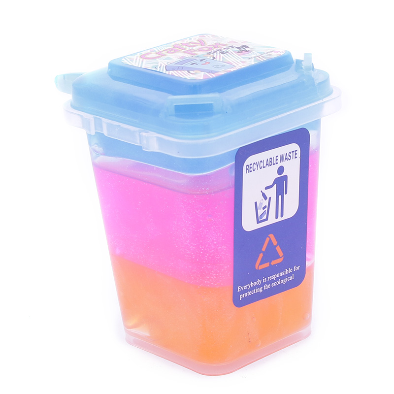 Refuse crystal sand glue colored mucus mud toy crystal mud transparent jelly clay plasticine