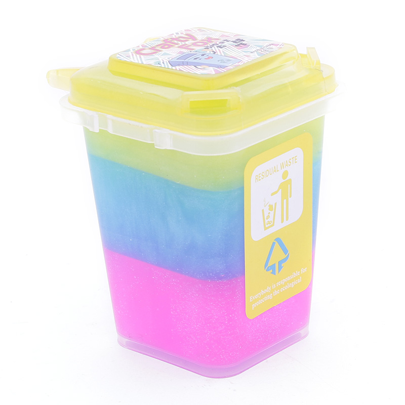 Refuse crystal sand glue colored mucus mud toy crystal mud transparent jelly clay plasticine