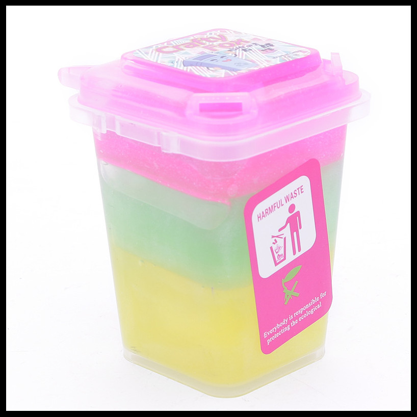 Refuse crystal sand glue colored mucus mud toy crystal mud transparent jelly clay plasticine