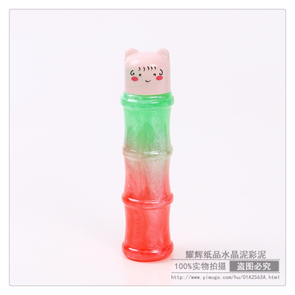 Crystal Mud Slim Plasticine Plasticene Bulk Clay Safety Environmental Protection Colored Clay Transparent Material Children's Toys