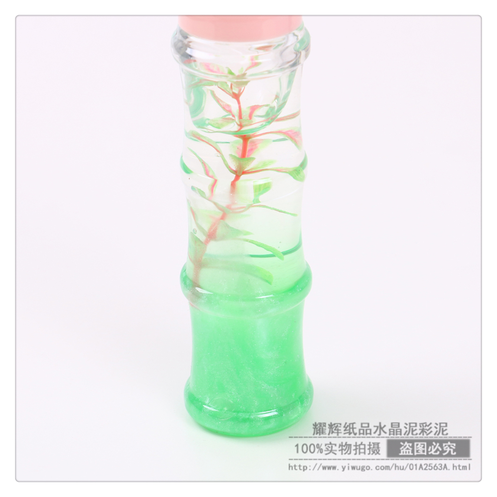 Crystal Mud Slim Plasticine Plasticene Bulk Clay Safety Environmental Protection Colored Clay Transparent Material Children's Toys