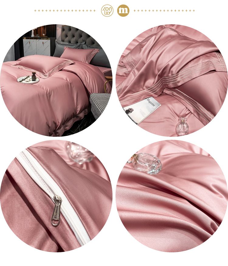 Red Wedding Bedding Four-Piece Set Wedding 100S All Cotton Pure Cotton New Wedding Celebration Quilt Happy Quilt High-End Wedding Room Red Wedding Bedding Four-Piece Set Wedding 100S All Cotton Pure Cotton New Wedding Celebration Quilt Happy Quilt High-End Wedding Room