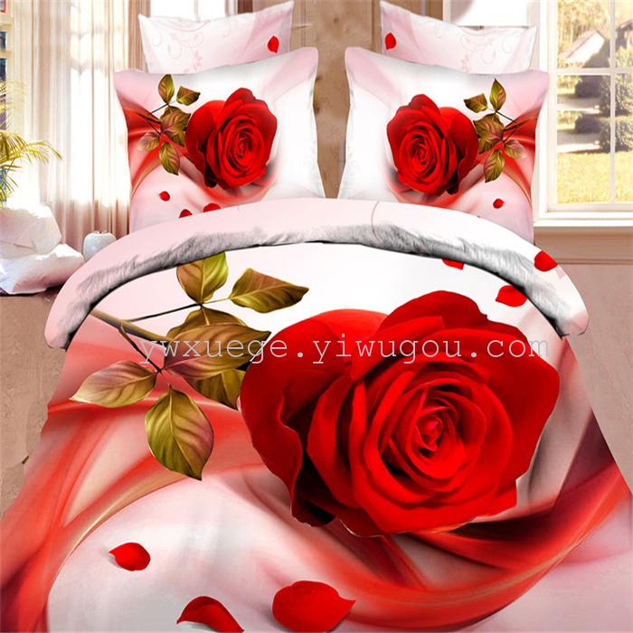 Snow pigeon home textiles autumn/winter set of four new super soft warm Kiss Liv velvet wedding bedding set of factory outlets Snow pigeon home textiles autumn/winter set of four new super soft warm Kiss Liv velvet wedding bedding set of factory outlets