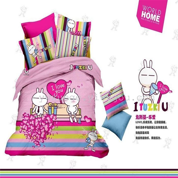 Snow Bird House textiles bedding set of four sets of wedding bedding textile four set wholesale and retail Snow Bird House textiles bedding set of four sets of wedding bedding textile four set wholesale and retail