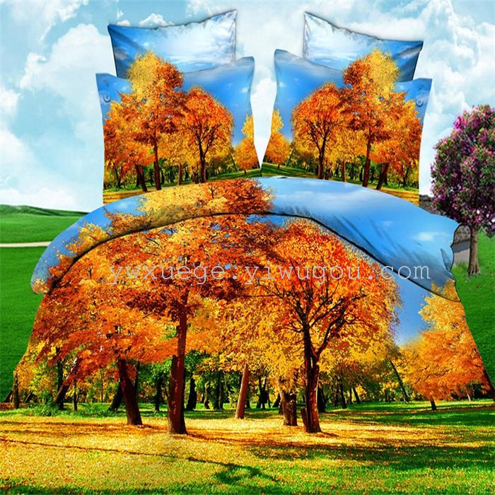 Snow pigeon home textiles autumn/winter set of four new super soft warm Kiss Liv velvet wedding bedding 3D stereo factory outlets-flower fairy Snow pigeon home textiles autumn/winter set of four new super soft warm Kiss Liv velvet wedding bedding 3D stereo factory outlets-flower fairy