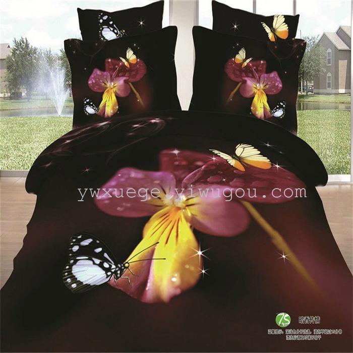 In 2014, new four-piece cotton twill four set bedding home spun fragrance wedding bedding snow pigeon shuying (presale) In 2014, new four-piece cotton twill four set bedding home spun fragrance wedding bedding snow pigeon shuying (presale)
