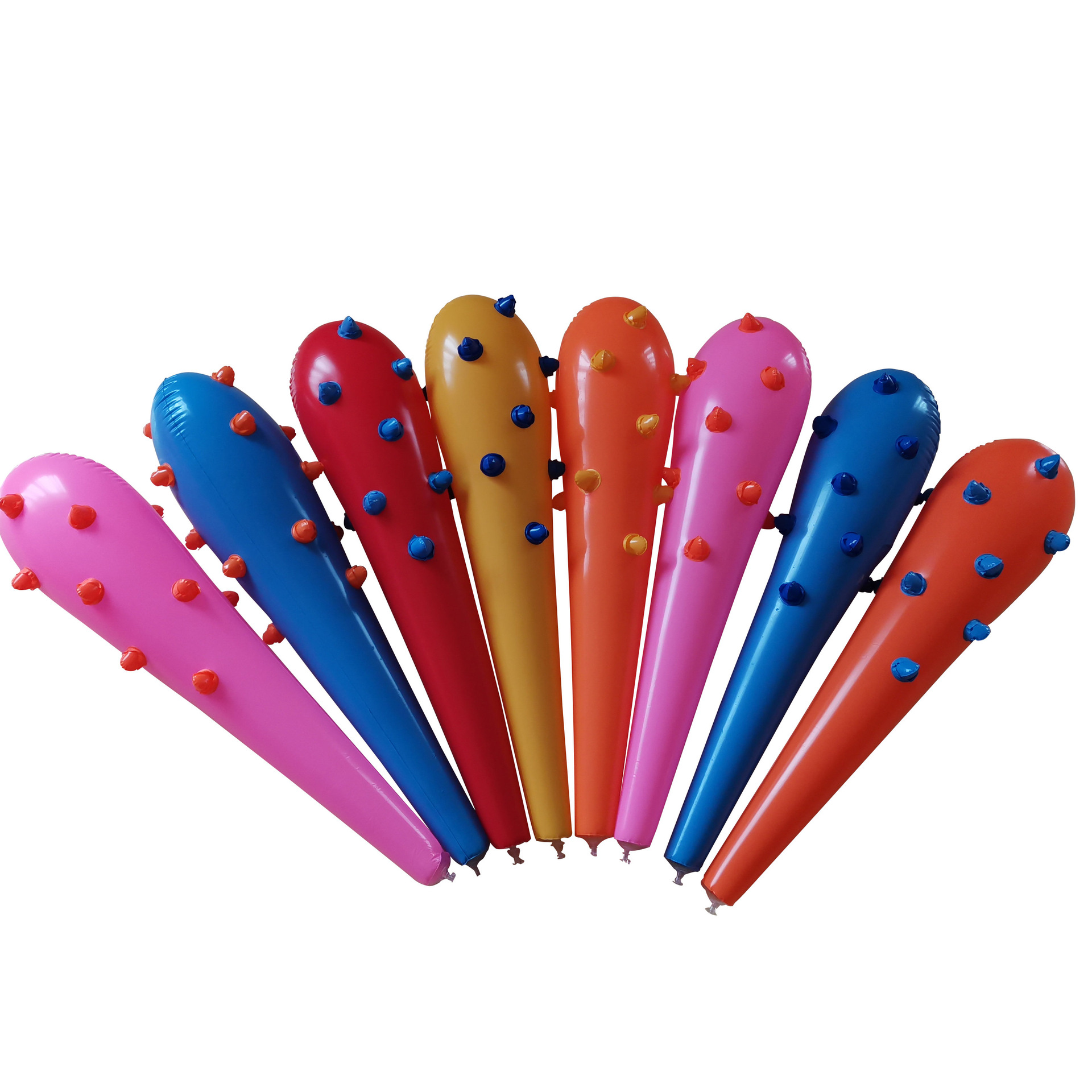 Factory in Stock PVC Inflatable Spiked Club Inflatable Toys Wholesale Wedding, Marriage Decorative Stall Organizing Props