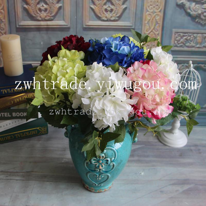 A single 5 color California silk factory direct simulation flower flower plant simulation silk wedding flower