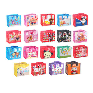 New Wedding Gift Non-Woven Hand Shopping Bag Color Film Packaging Gift Bag Take-out Packing Bag