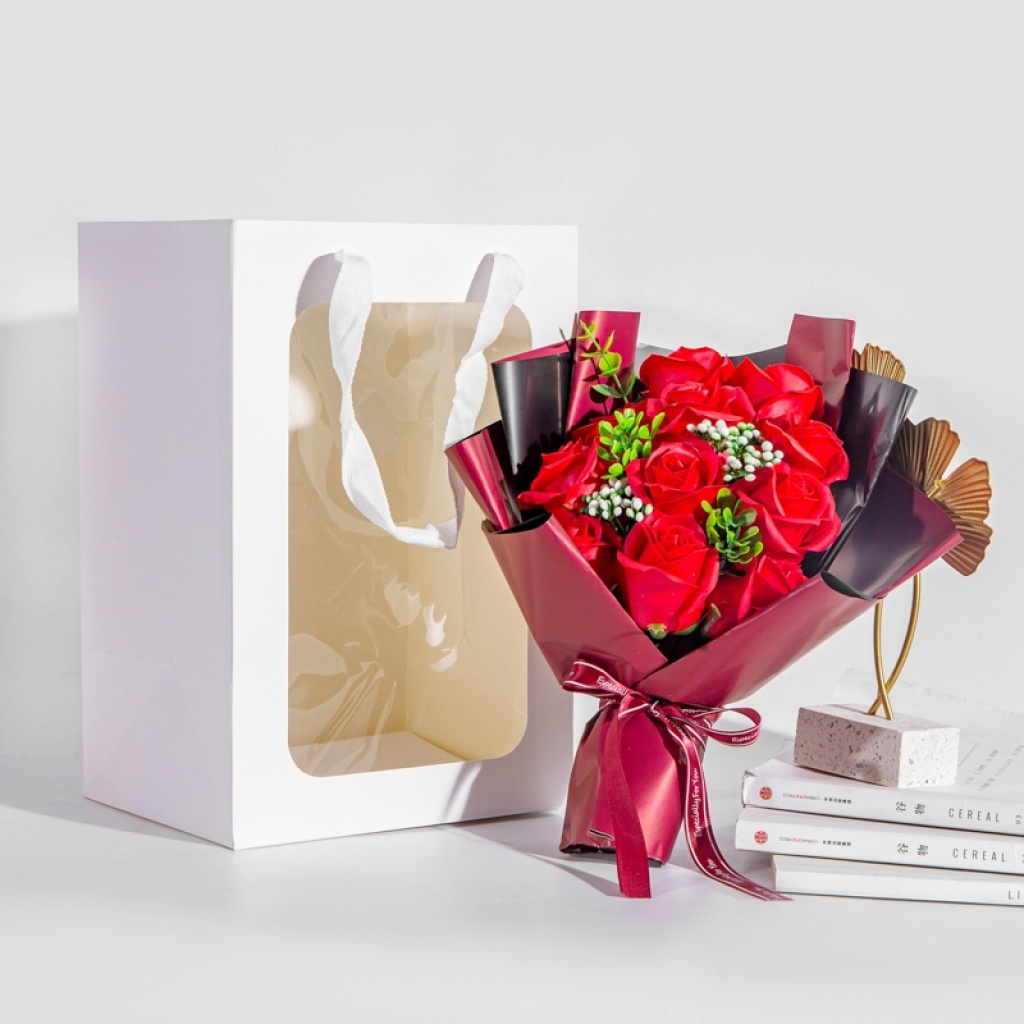 520 Valentines' Day Christmas Decoration Craft Wedding Gift Box Gift Soap Rose Soap Artificial Flower 520 Valentines' Day Christmas Decoration Craft Wedding Gift Box Gift Soap Rose Soap Artificial Flower