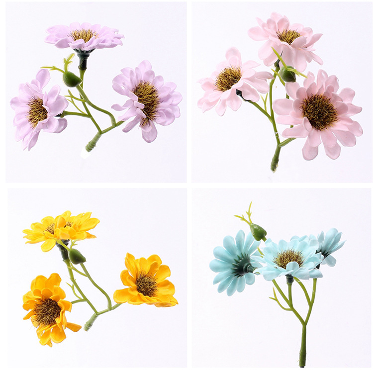 Christmas Bouquet Wedding Gift Box Simulation African Chrysanthemum Fake Flower Soap Rose Perianth Ono Chrysanthemum Craft Gift