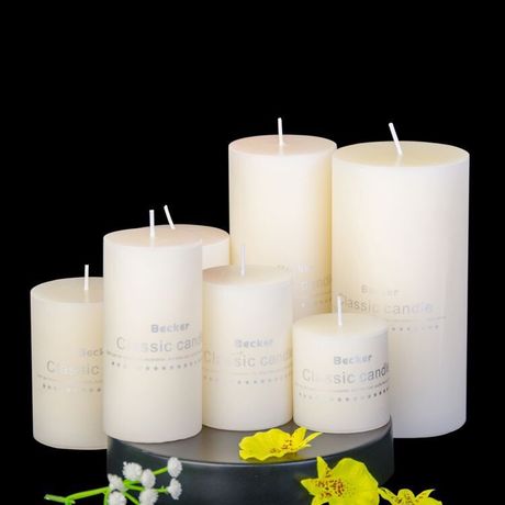 Big candles smokeless cylindrical candles birthday candles hotel wedding candles decorative candles wholesale