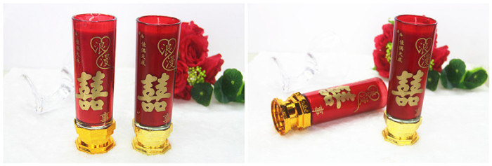 Wedding Supplies Festive Candle Xi Character Candle Glass Butter Wedding Candles Wedding Supplies Festive Candle Xi Character Candle Glass Butter Wedding Candles