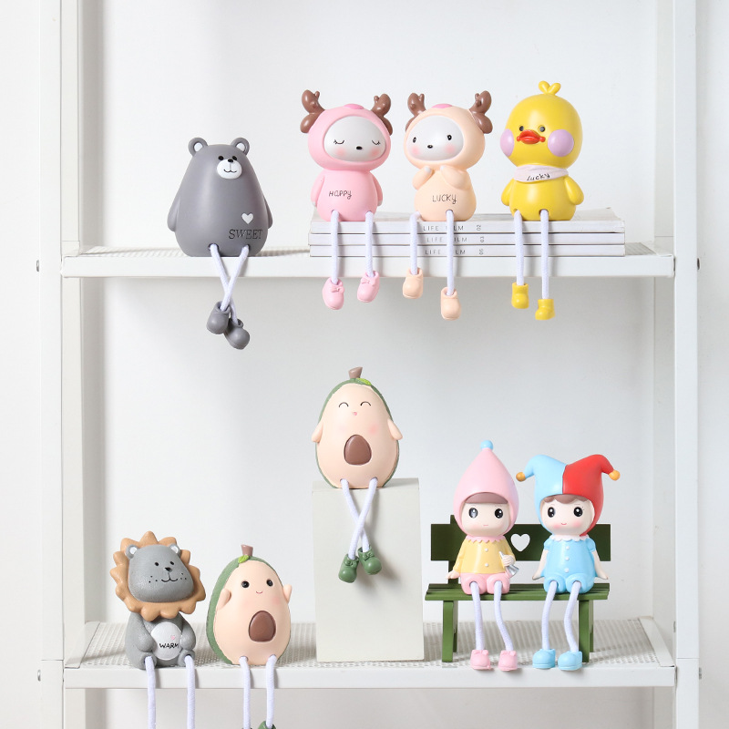 Cute Cartoon Hanging Feet Couple Doll Home Decoration Creative Wedding Gift Birthday Gift Resin Crafts Cute Cartoon Hanging Feet Couple Doll Home Decoration Creative Wedding Gift Birthday Gift Resin Crafts