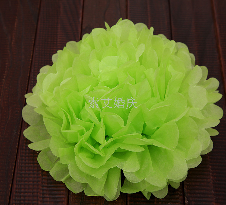 Children's birthday party wedding supplies wedding room decoration paper flower paper flower ball 35cm Children's birthday party wedding supplies wedding room decoration paper flower paper flower ball 35cm