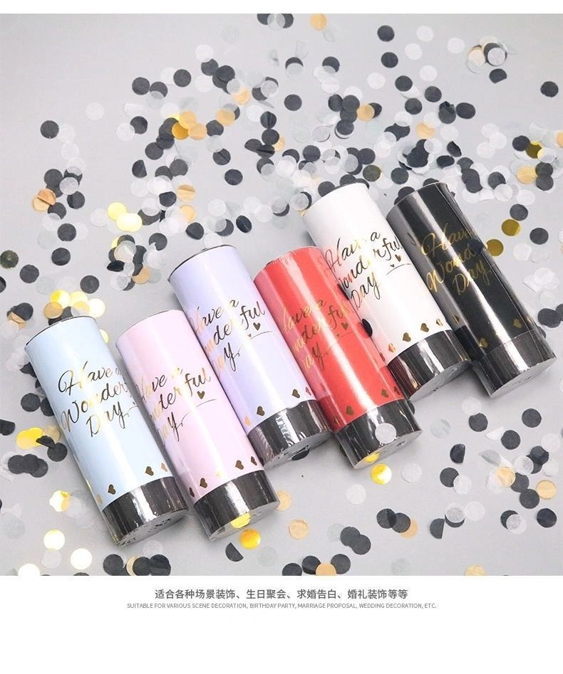 Wedding Supplies Wedding, Marriage Medium Salute Hand-Held Opening Ceremony Birthday Party Fireworks Tube Hand Twist
