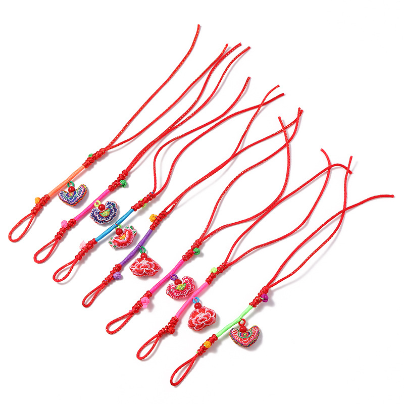 Dragon Boat Festival Colorful Rope Bracelet Hand-Woven Zodiac Year Zongzi Tiger Sachet Red Rope Stall Factory Wholesale