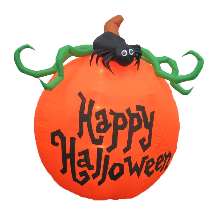 Halloween Horror Ghost Festival with illuminated Inflatable Pumpkin Bat Spider Inflatable Inflatable Christmas Air Mold