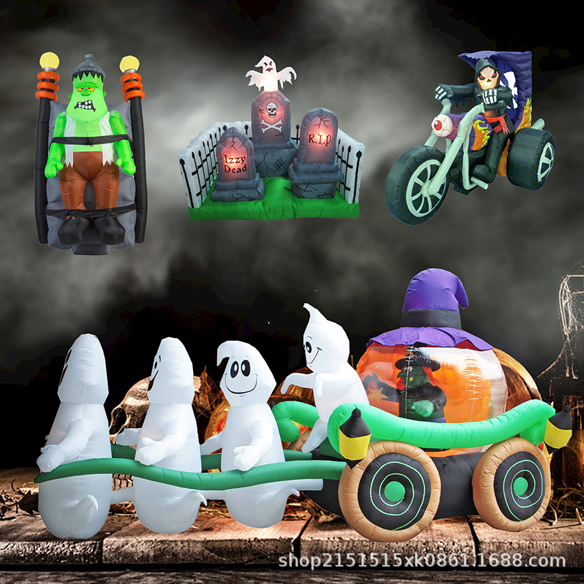 Halloween Horror Ghost Festival with illuminated Inflatable Pumpkin Bat Spider Inflatable Inflatable Christmas Air Mold Halloween Horror Ghost Festival with illuminated Inflatable Pumpkin Bat Spider Inflatable Inflatable Christmas Air Mold