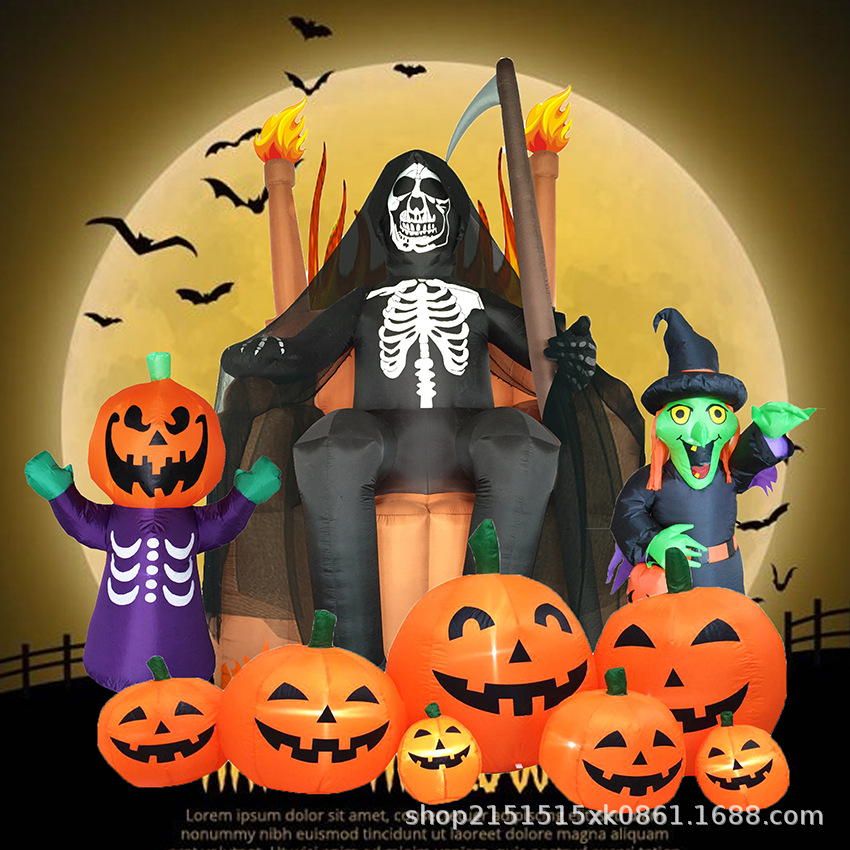 Halloween Horror Ghost Festival with illuminated Inflatable Pumpkin Bat Spider Inflatable Inflatable Christmas Air Mold Halloween Horror Ghost Festival with illuminated Inflatable Pumpkin Bat Spider Inflatable Inflatable Christmas Air Mold