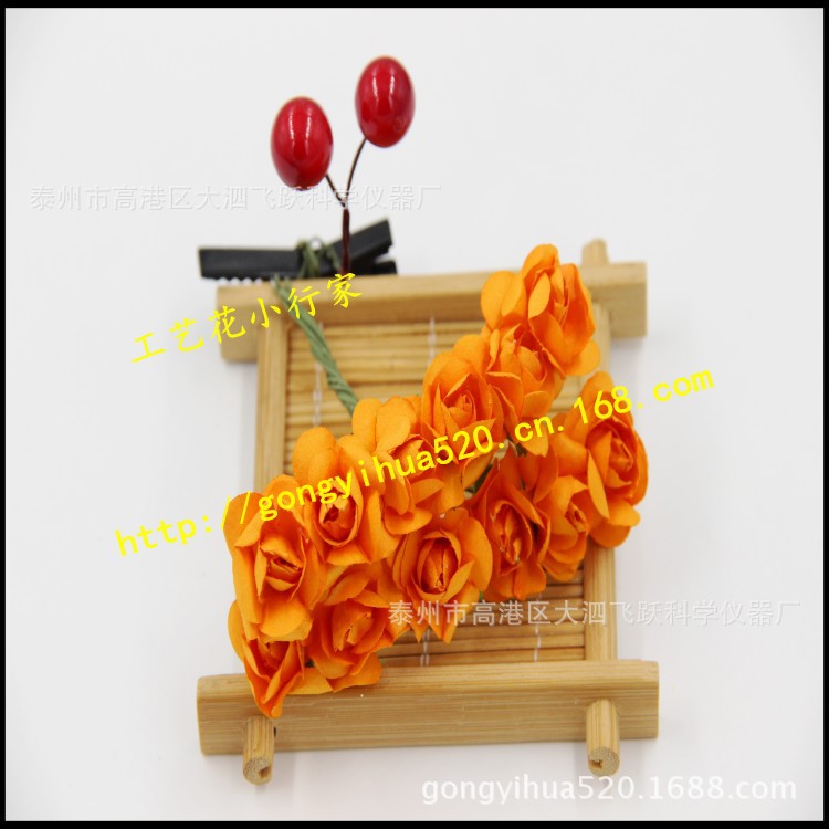 Garland Bracelet Material Paper Flower Medium Plum Artificial Flower Wedding Candies Box Packing Boxes Dried Flowers Bouquet Accessories Ornamental Flower