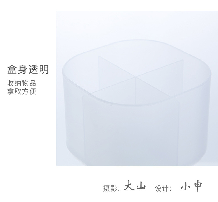 Desktop Storage Box Cosmetics Box with Lid Transparent Seperated Plastic Mask Box Lipstick Skin Care Storage Rack