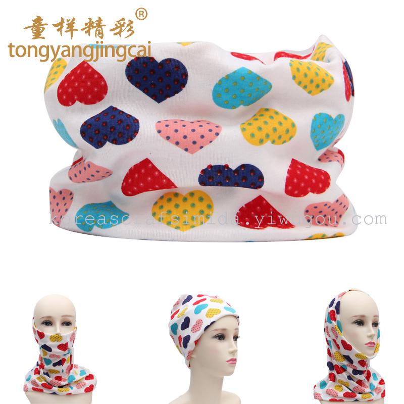 Set head collar cashmere scarf hat riding a mask on behalf of Taobao distribution