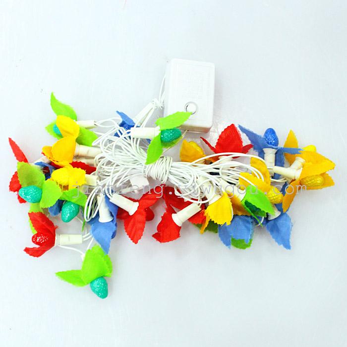 Factory direct decorative Lantern string lights Christmas lights holiday lights new year leaves lights