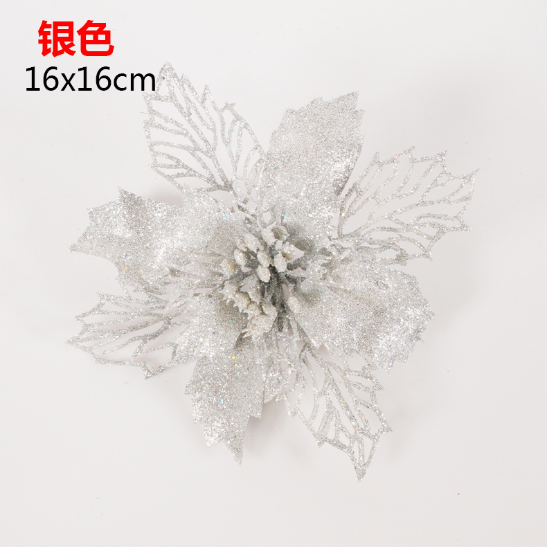 Christmas Decorations Rattan Strip Christmas Tree Decorations Onion Powder Hollow Christmas Flower Poinsettia Multi-Color Can Choose 16cm Christmas Decorations Rattan Strip Christmas Tree Decorations Onion Powder Hollow Christmas Flower Poinsettia Multi-Color Can Choose 16cm