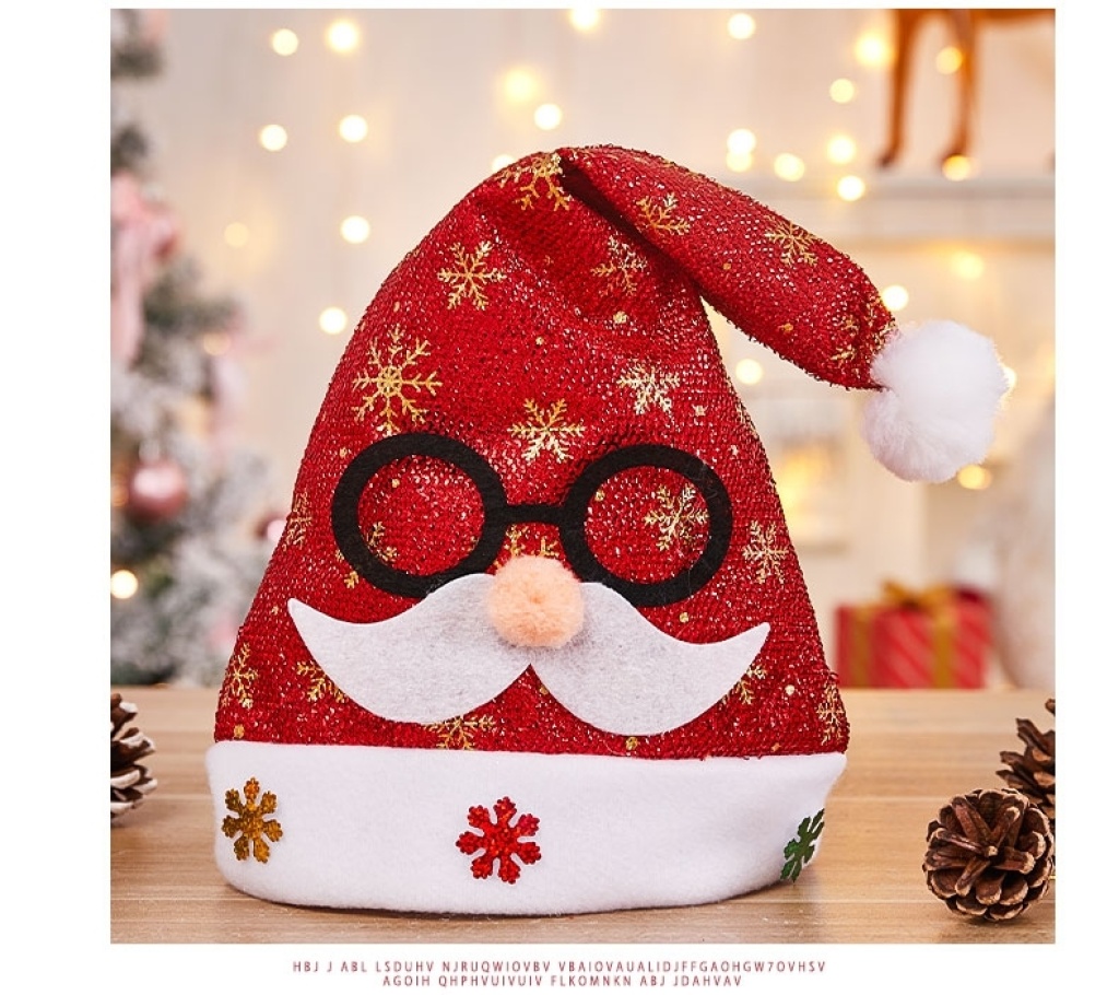 Christmas Hat Dress up Creative Christmas Headwear Decoration Gift Present Adult Children Hat Christmas Hat Dress up Creative Christmas Headwear Decoration Gift Present Adult Children Hat