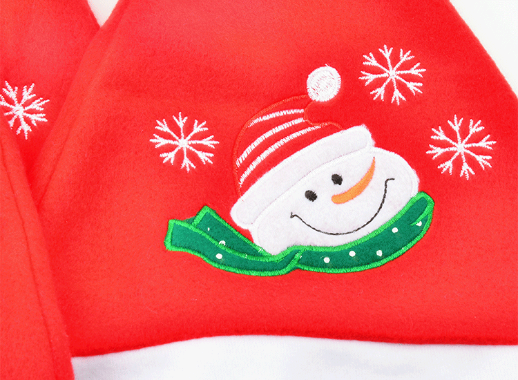 Christmas Decorations Christmas Hat Christmas Hat Elderly Embroidered Hat Christmas Adult and Children Hat Christmas Decorations Christmas Hat Christmas Hat Elderly Embroidered Hat Christmas Adult and Children Hat
