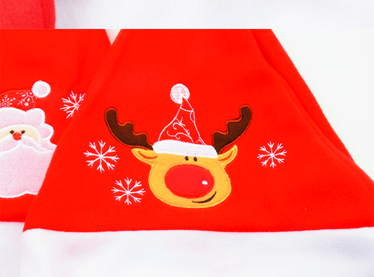 Christmas Decorations Christmas Hat Christmas Hat Elderly Embroidered Hat Christmas Adult and Children Hat Christmas Decorations Christmas Hat Christmas Hat Elderly Embroidered Hat Christmas Adult and Children Hat