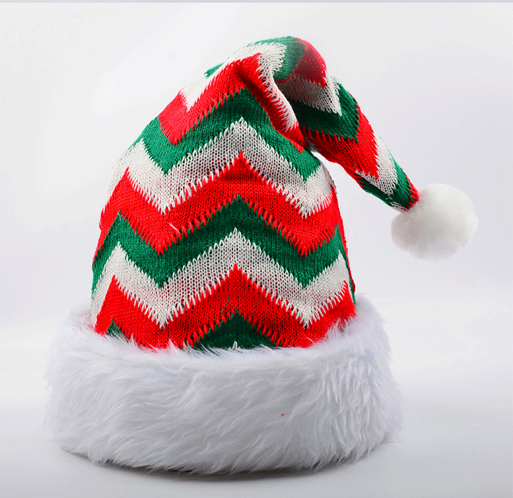 Christmas Wool Hat Christmas New Adult Plush Christmas Hat Christmas Party Supplies Christmas Hat