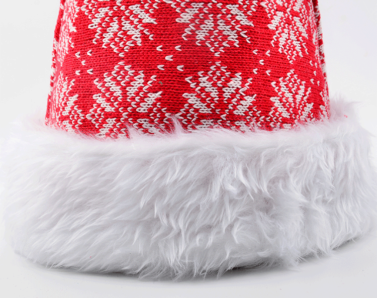 Christmas Wool Hat Christmas New Adult Plush Christmas Hat Christmas Party Supplies Christmas Hat