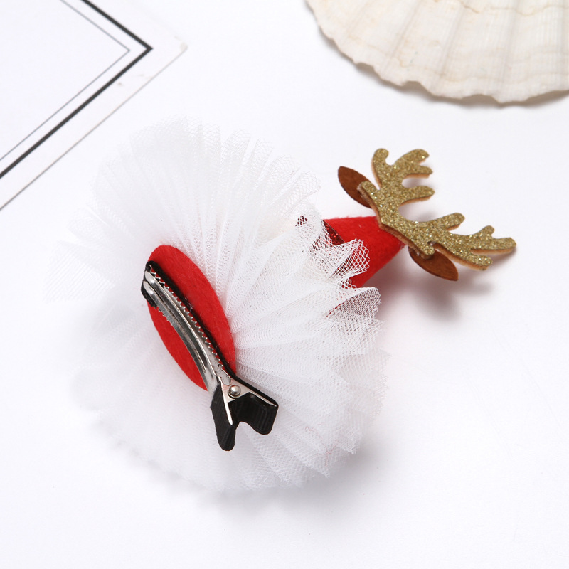 Christmas Headband/Hairpin Creative Party Headdress Christmas Hat Sequins Cute Cartoon Headwear Wholesale