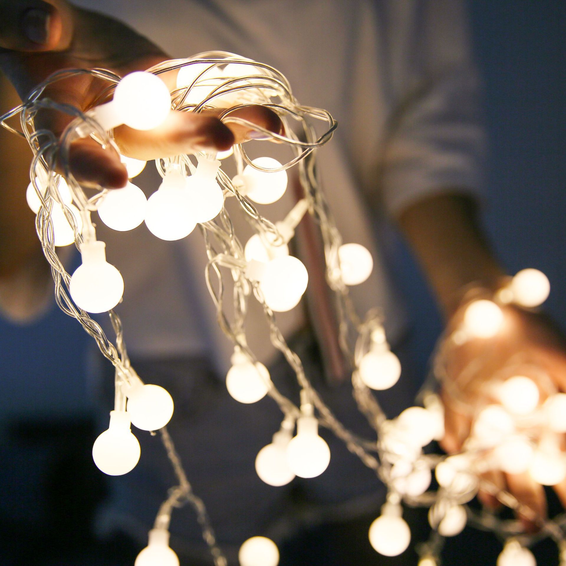 Room Decoration Ball Light Led Star Light String Starry Lights Christmas Tree Lamp String