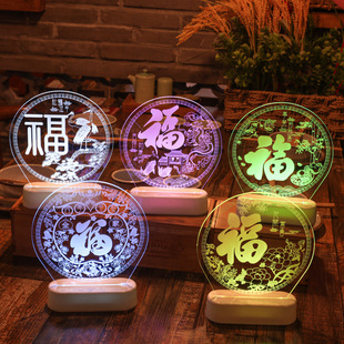 Cross-Border New Arrival Led Modeling Lamp Christmas Tree Decoration Room Decoration Colorful Lights Christmas Window Garden Lighting Chain