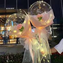 New Christmas Activity Atmosphere Glow Stick Handle with Lights Christmas Tree Glow Stick Magic Props Christmas Product
