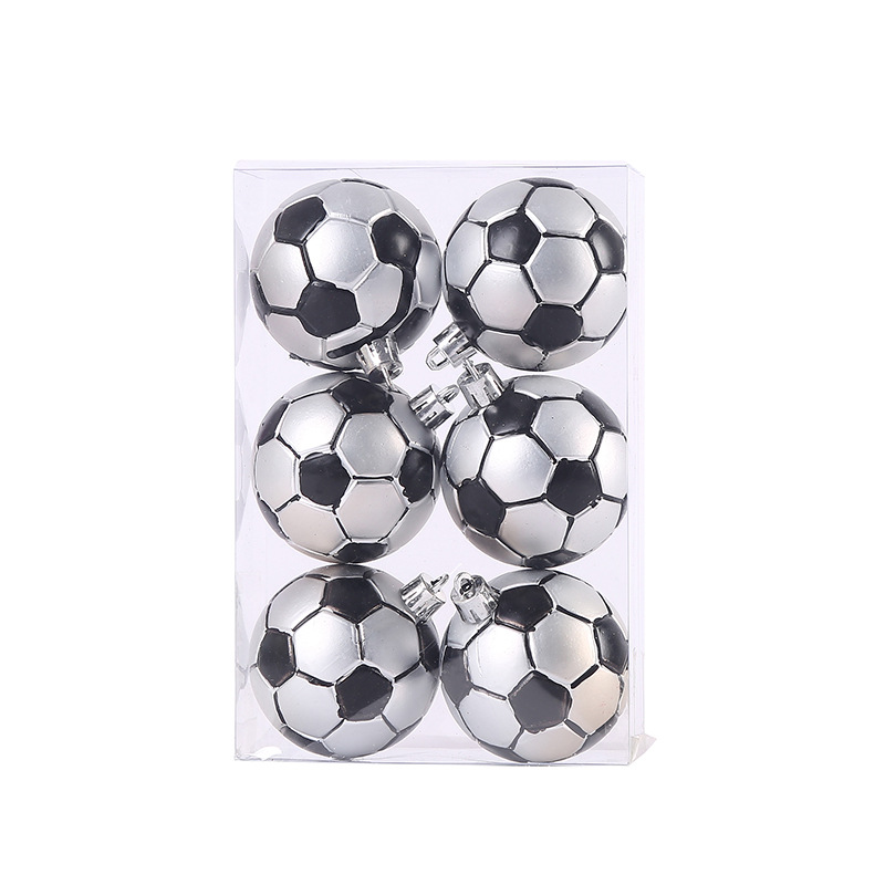 Foreign Trade CrossBorder Hot Selling Holiday Dress 6cm Christmas Ball Christmas Tree Decoration Pendant Whole