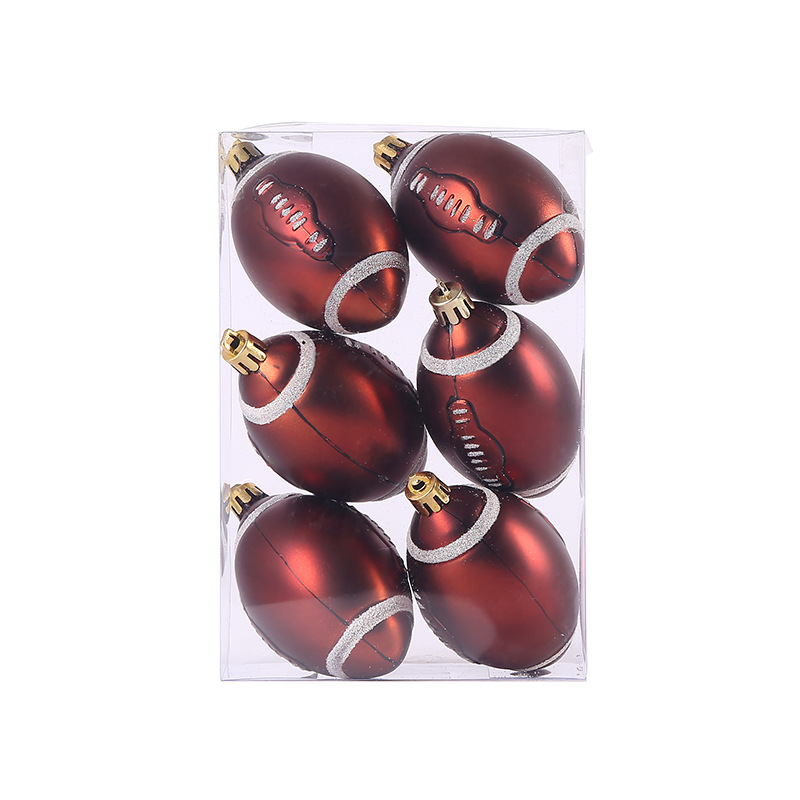 Foreign Trade CrossBorder Hot Selling Holiday Dress 6cm Christmas Ball Christmas Tree Decoration Pendant Whole