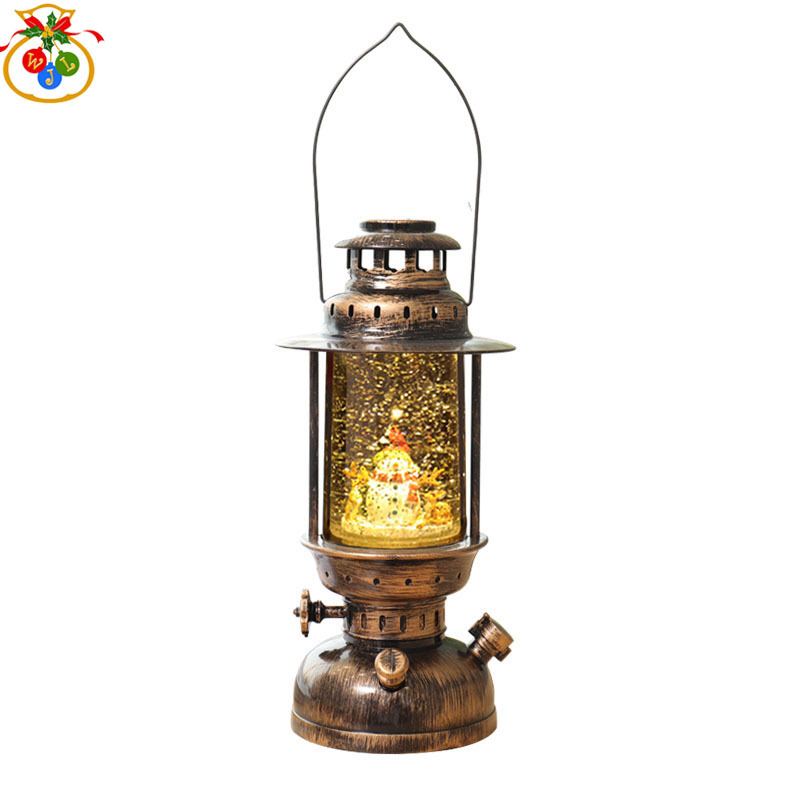 Tiktok Storm Lantern Wedding Light Vintage Steam Light Festive Dress European-Style Decorations Decoration Christmas Crystal Box Wish Storm Lantern Crystal