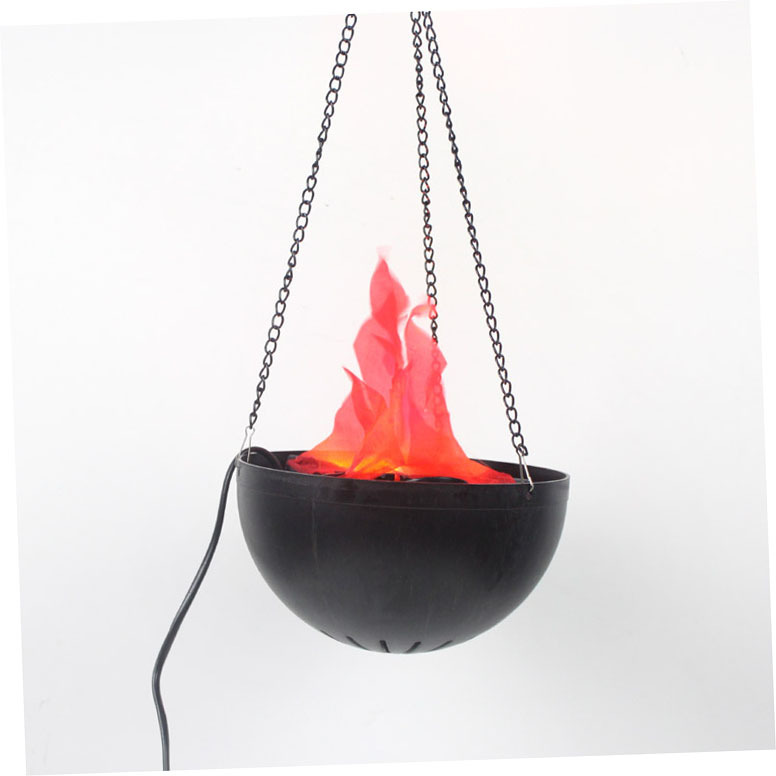 Supply LED hanging flamelight Halloween supplies tray electronic tray decoration