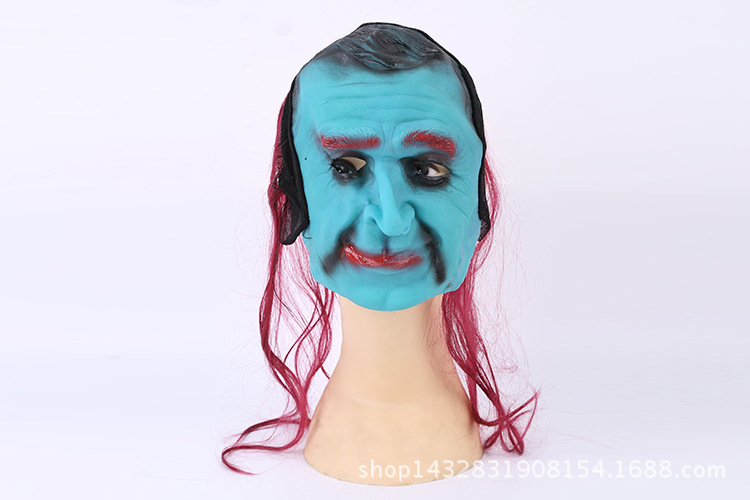 Halloween ghost mask single piece of grimace props Halloween supplies wholesale manufacturers supply Halloween ghost mask single piece of grimace props Halloween supplies wholesale manufacturers supply