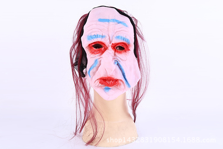 Halloween ghost mask single piece of grimace props Halloween supplies wholesale manufacturers supply Halloween ghost mask single piece of grimace props Halloween supplies wholesale manufacturers supply