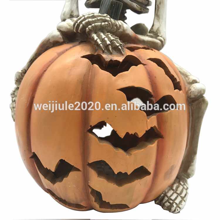 Wholesale Halloween Supplies Led Lights Rhubarb Pumpkin Skul