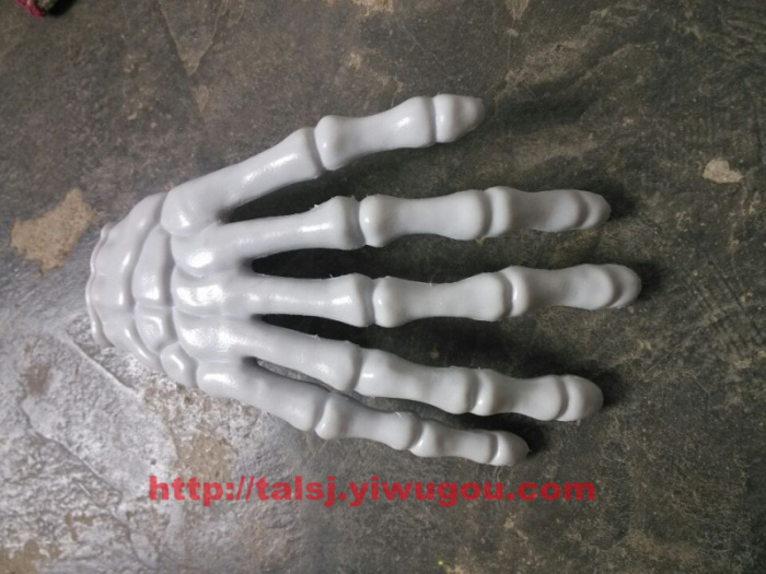 The human skeleton hand Halloween supplies film and television stage performances Party props