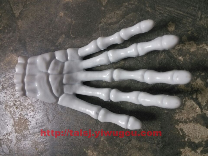 The human skeleton hand Halloween supplies film and television stage performances Party props