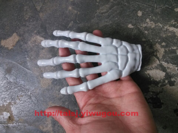 The human skeleton hand Halloween supplies film and television stage performances Party props